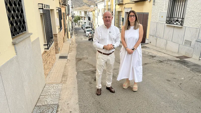 Antequera renueva la calle La Peña con una inversión de 150.000 euros