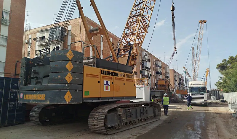 Avanzan las obras de la Línea 3 Norte del Metro de Sevilla con una tercera pantalladora