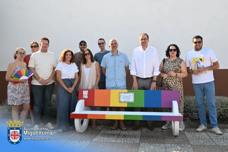 Miguelturra reinaugura el Banco de la Diversidad en apoyo al colectivo LGTBI+
