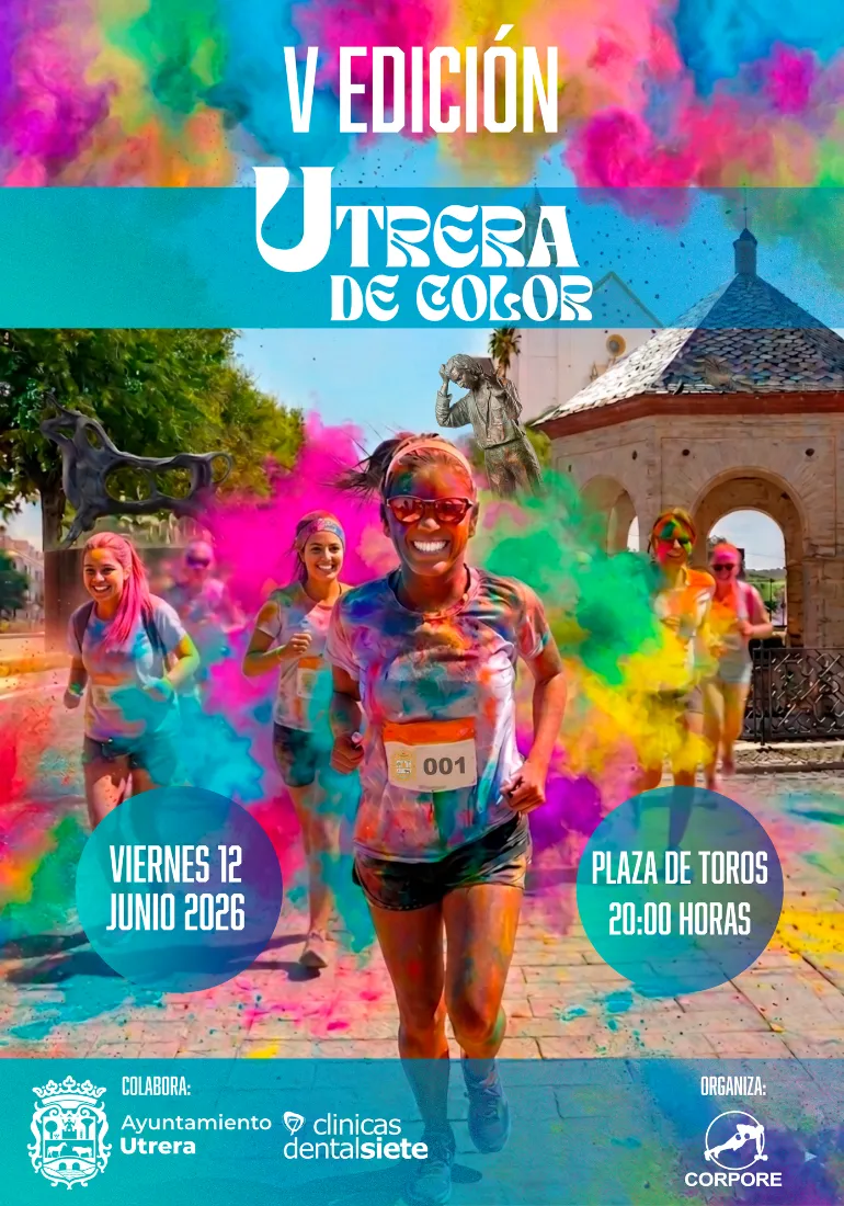 Utrera celebra la V Edición de Utrera de Color en la Plaza de Toros