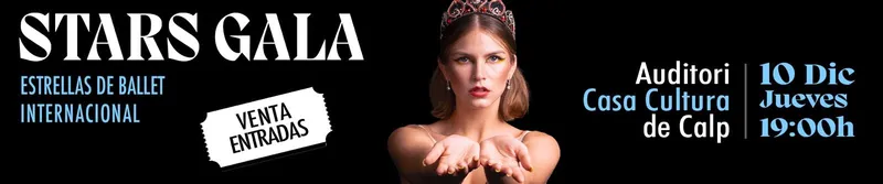 Calp celebra la Gala de Estrellas del Ballet Internacional con figuras de renombre