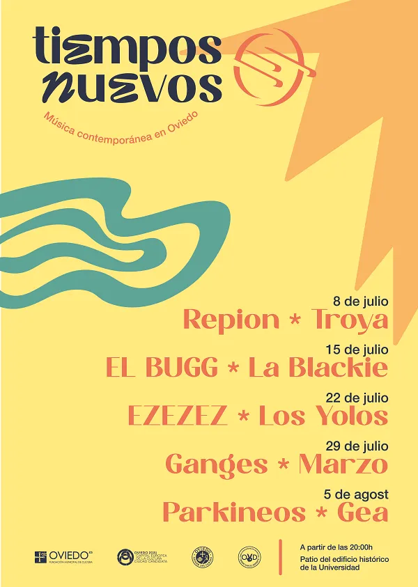 Oviedo celebra el verano cultural con el ciclo de música 'Tiempos Nuevos'