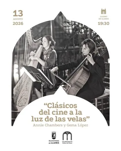 Llanes acoge un concierto de 'Clásicos del cine a la luz de las velas'