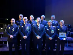 Telde reconoce la labor de agentes de la Policía Canaria en Agüimes
