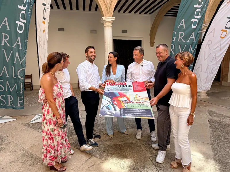 Lorca se prepara para acoger la llegada de la undécima etapa de La Vuelta Ciclista a España