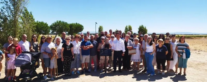 Nava de Arévalo y Palacios Rubios rinden homenaje a Jesús Pérez de Castro con un mirador estelar