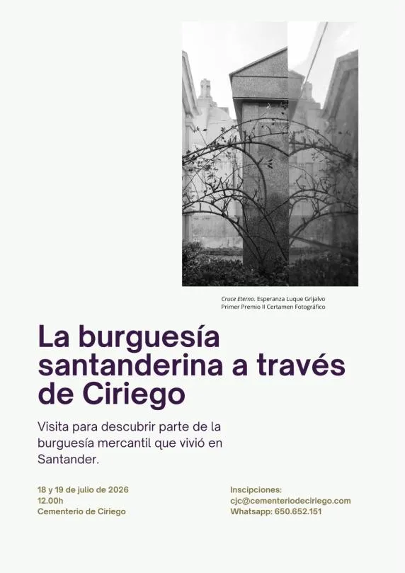 Visitas guiadas en Santander para descubrir la burguesía a través del Cementerio de Ciriego
