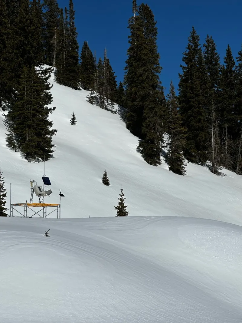 Polvo Sahariano sobre la nieve en las Montañas San Juan: Primer evento de la temporada