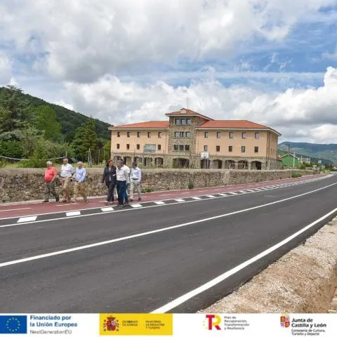Palencia: Nuevo carril bici y senda peatonal conectan Cervera de Pisuerga y Arbejal