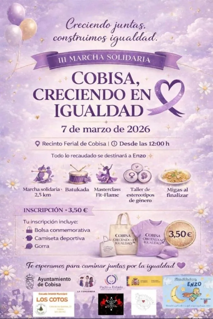Cobisa celebra la Marcha Solidaria 'Creciendo en Igualdad'