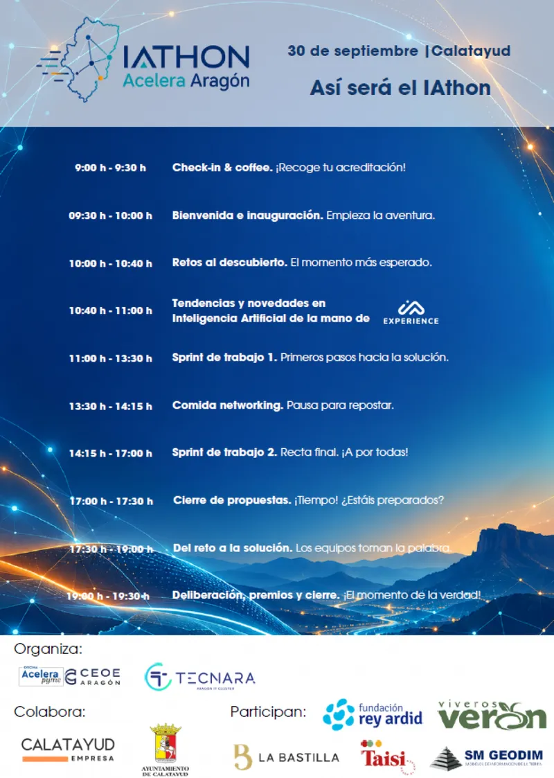 Calatayud acoge el IAthon Acelera Aragón para impulsar la innovación con inteligencia artificial