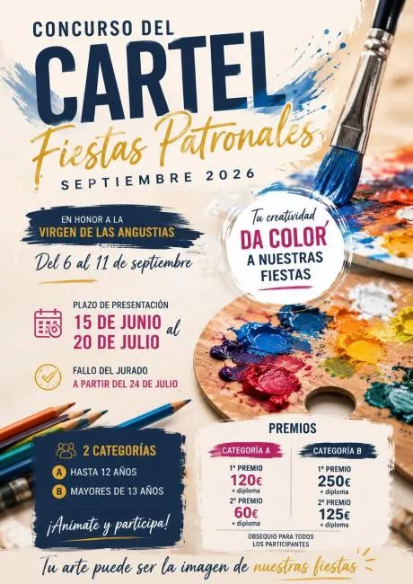 Mocejón lanza el concurso de cartel para sus fiestas patronales de 2026