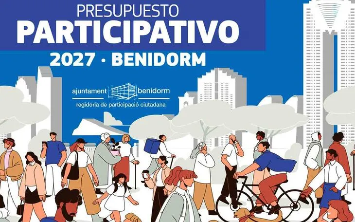 Benidorm abre la votación para el Presupuesto Participativo 2027: 45 propuestas a elegir