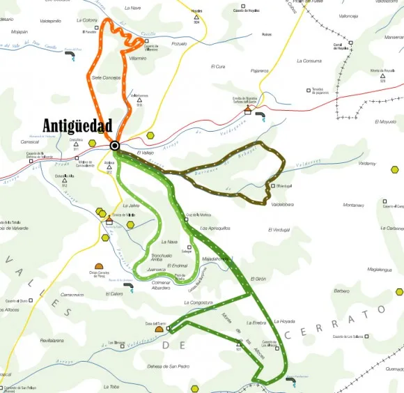 Antigüedad despliega un abanico de rutas para descubrir el encanto natural del Cerrato palentino