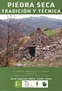 Arjonilla inaugura exposición sobre la técnica ancestral de la piedra seca