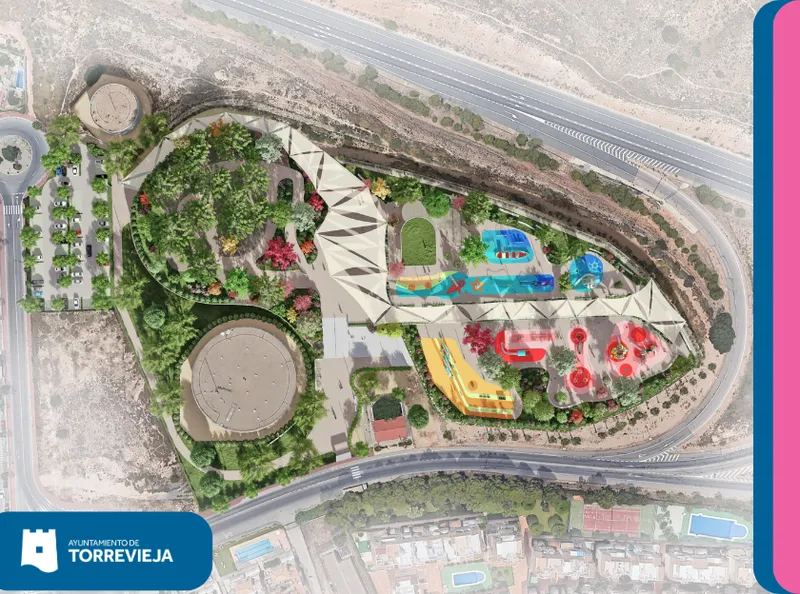 Torrevieja aprueba 10,7 millones para crear un gran parque urbano con el mayor espacio infantil de la ciudad
