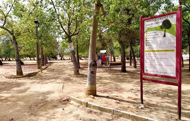 Utrera licita la segunda fase de las obras del Parque Cristo de los Afligidos por casi 300.000 euros