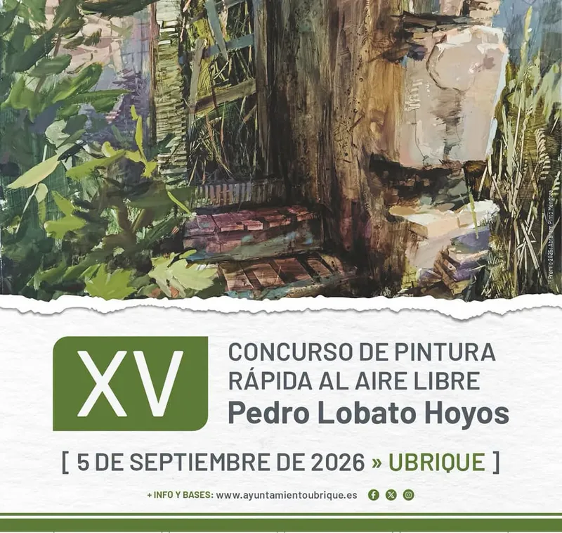 Ubrique lanza el XV Concurso de Pintura Rápida con 10.900 euros en premios