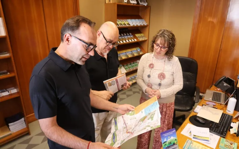 Reinosa presenta un nuevo mapa turístico y callejero para descubrir la ciudad