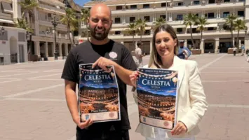 Nerja celebra "Celestia", un mercado temático familiar en Plaza de España