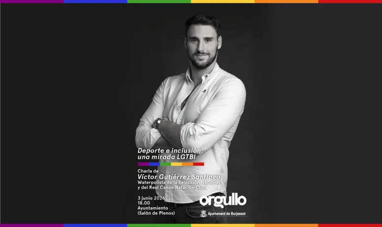 Víctor Gutiérrez imparte en Burjassot una charla sobre deporte e inclusión LGTBI