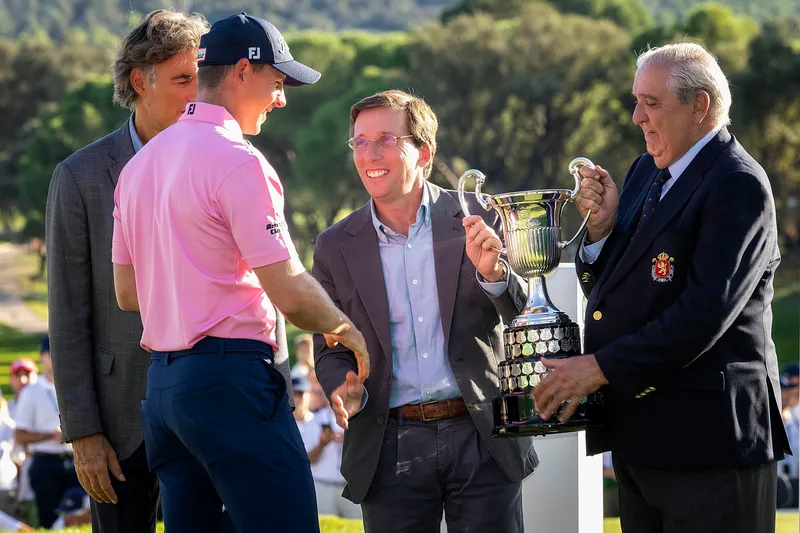 Grant Forrest se corona campeón del Open de España de golf en Madrid