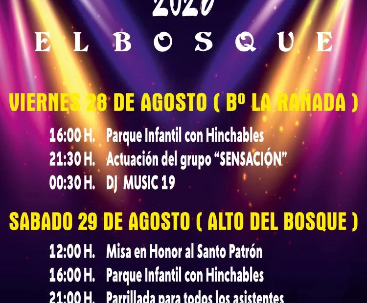 El Bosque celebra sus fiestas de San Juan con un programa de actividades