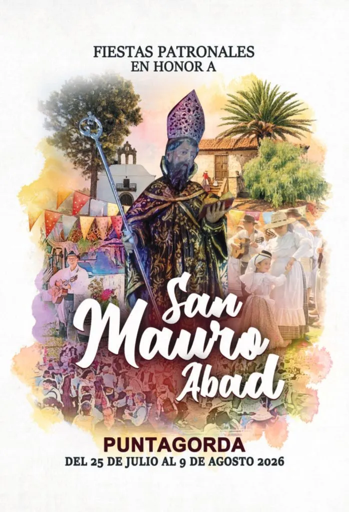 Puntagorda desvela el programa de las Fiestas de San Mauro Abad 2026