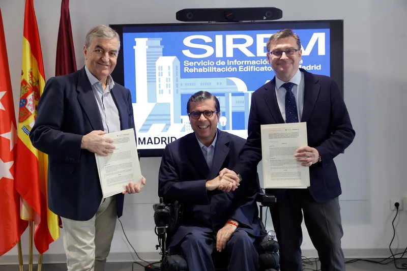Madrid amplía el convenio para ayudas de rehabilitación de viviendas con el COAM