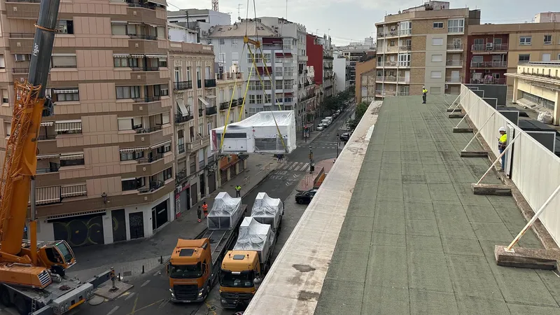 El Mercado de Russafa en Valencia renueva su climatización con una inversión de 1,6 millones de euros