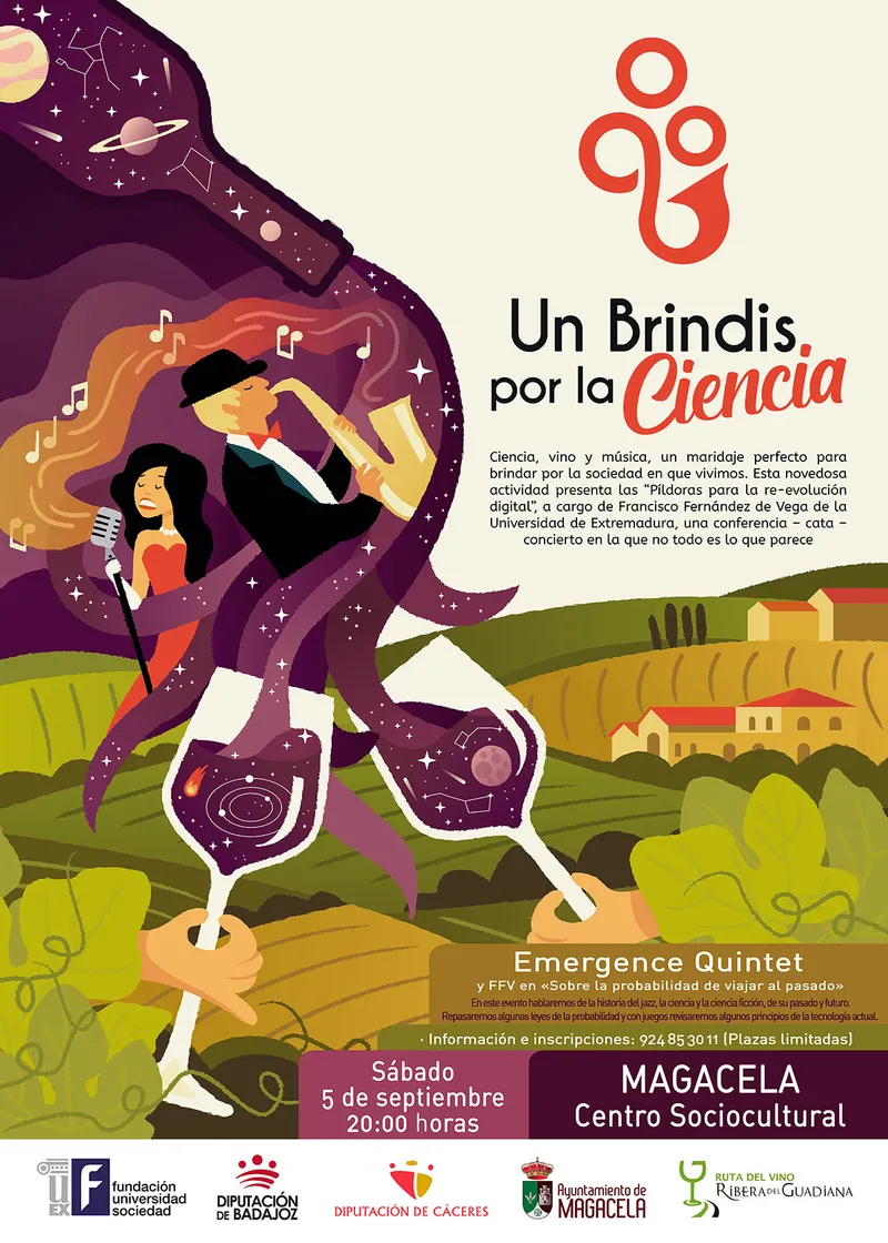 Magacela acoge un evento que fusiona jazz, ciencia y ciencia ficción