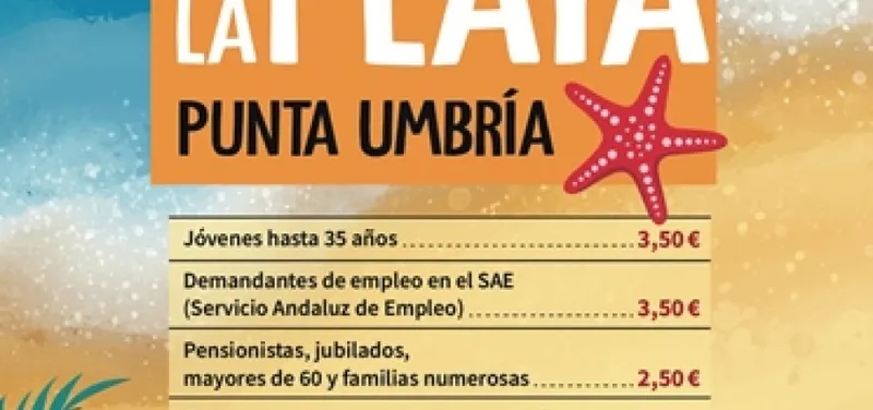 Tomares abre la venta de entradas para "Jueves a la Playa" el 2 de julio