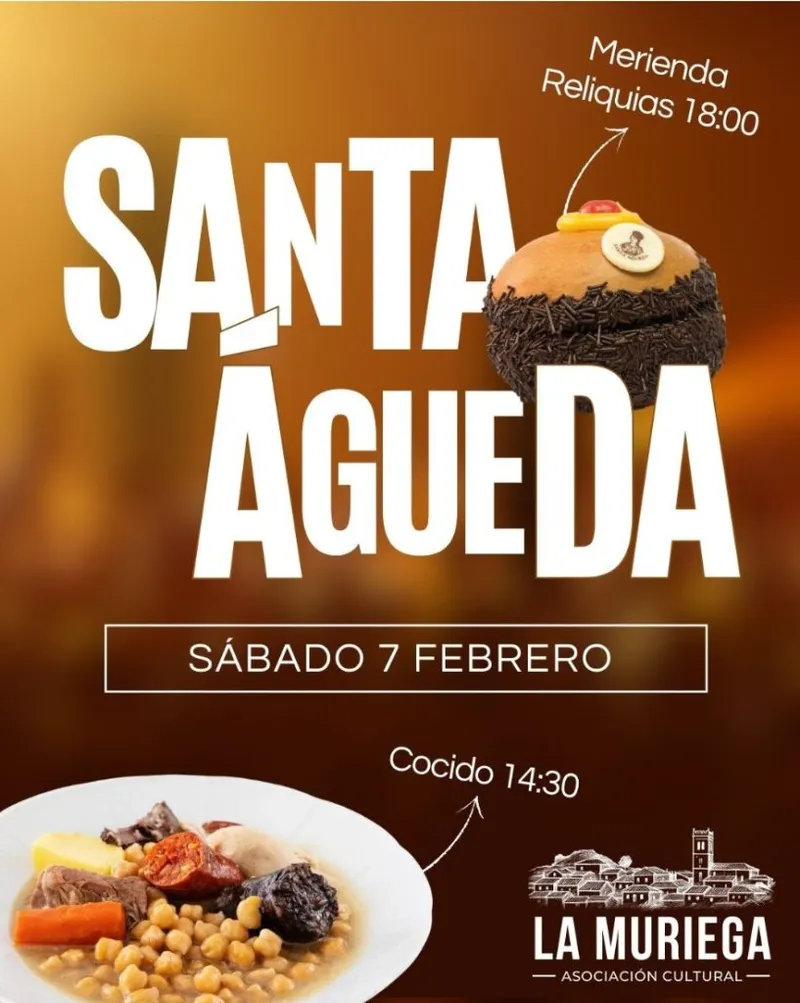 Bordalba celebra San Blas y Santa Águeda con cocido popular y dulces tradicionales