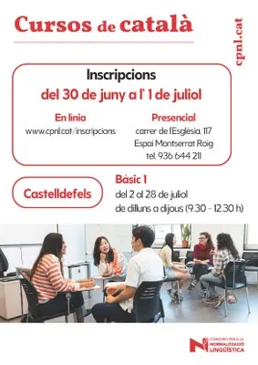 Castelldefels ofrece cursos intensivos de catalán para el verano