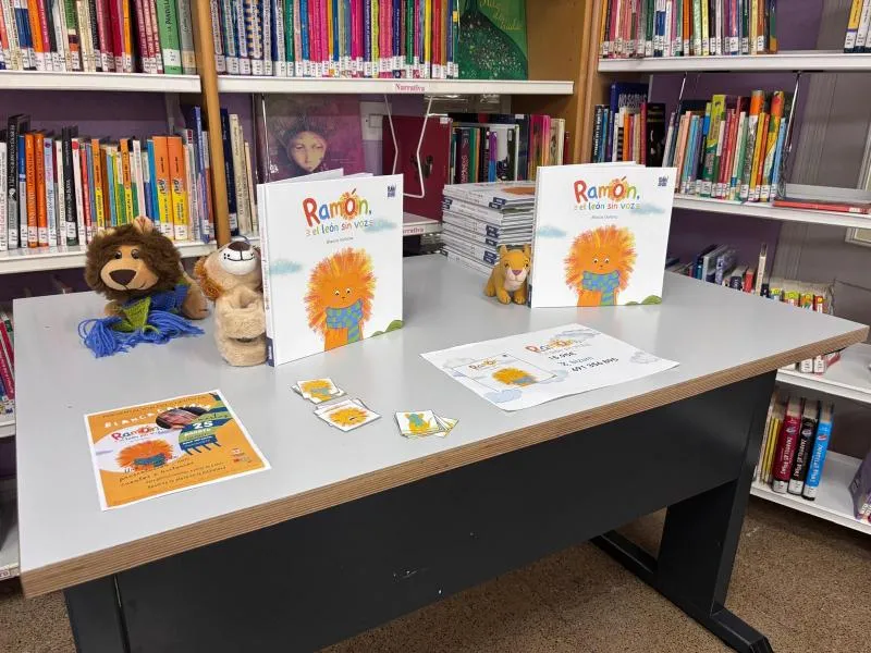 Blanca Galiana presenta su cuento infantil 'Ramón, el león sin voz' en Daimiel