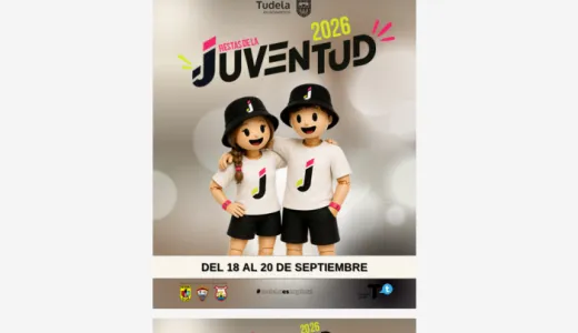 Tudela celebra las Fiestas de la Juventud del 18 al 20 de septiembre
