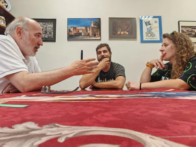 La peña 'Los Que Faltaban' anima las fiestas de San Roque en Calatayud