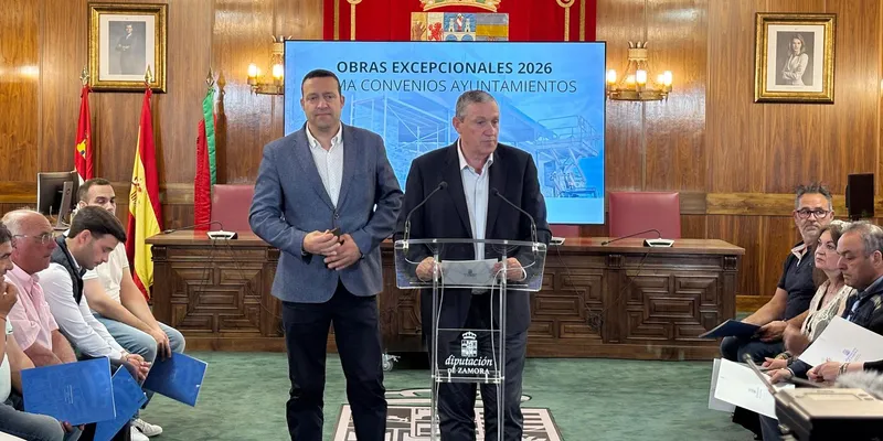 La Diputación de Zamora destina 4,7 millones a obras municipales en 51 ayuntamientos