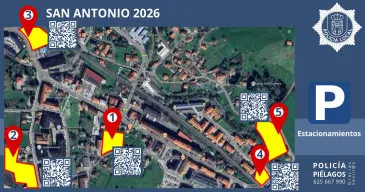 Piélagos habilita cinco aparcamientos para las Fiestas de San Antonio en Renedo