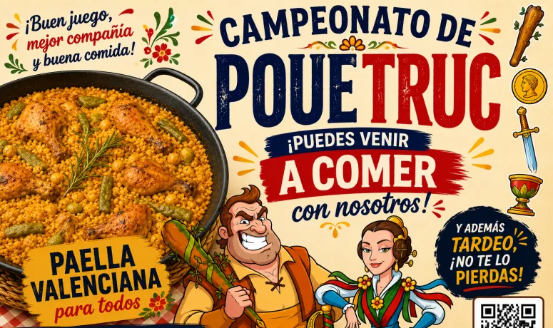 La Falla Plaça del Pouet de Burjassot organiza su primer campeonato de Truc