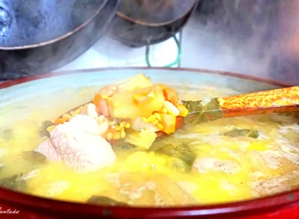 Benimantell, referente gastronómico alicantino con su "Olleta de Blat"