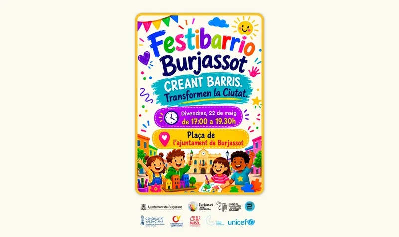 Burjassot impulsa la participación infantil para transformar la ciudad