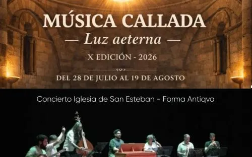 Forma Antiqva inaugura el festival 'Música Callada' en Quintanapalla