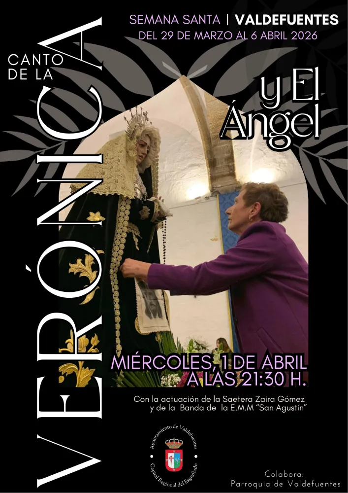 Valdefuentes celebra la festividad del Canto de La Verónica y El Ángel