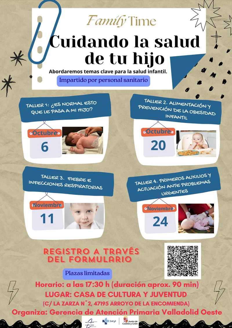 Arroyo de la Encomienda acoge talleres sobre salud infantil impartidos por pediatras