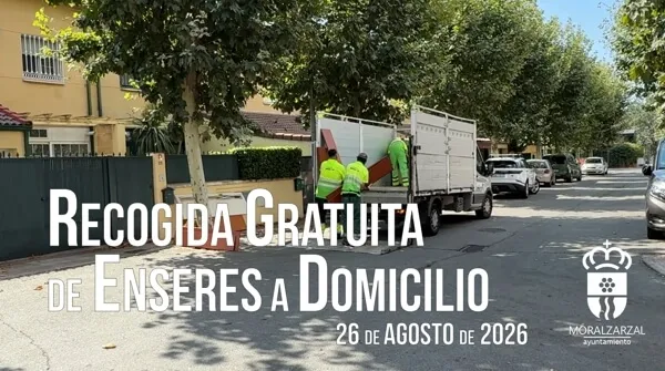 Moralzarzal ofrece recogida gratuita de muebles y enseres a domicilio