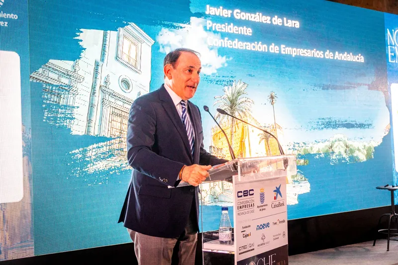 Javier González de Lara reivindica la unidad empresarial y la estabilidad en Andalucía