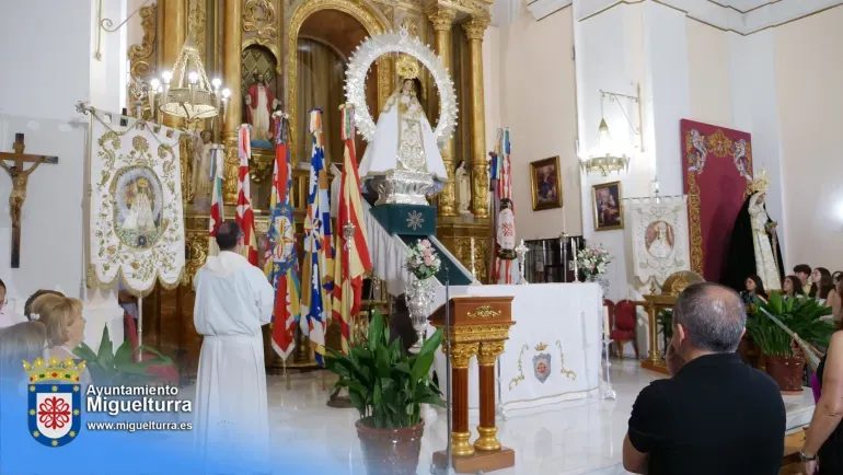Miguelturra inicia los actos religiosos en honor a la Virgen de la Estrella