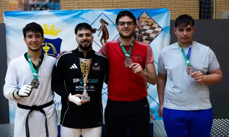 Dúvan Santaella logra bronce en el Campeonato de Andalucía de Taekwondo Senior