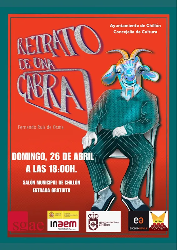 Teatro Bakú lleva 'Historia de una cabra' a Chillón este domingo